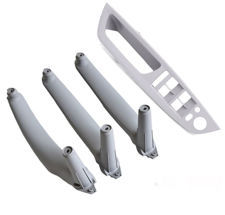 Set manere Maner interior usa negru crem bej Bmw X6 X5 E71 E70