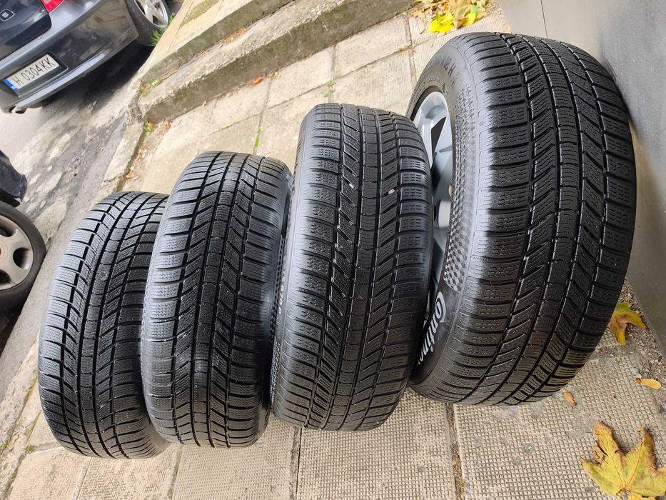 Джанти със зимни гуми 235 55 18 ' цола  AUDI A6 C8 / АУДИ А6 Ц8 5x112 66,6 ET39 8J