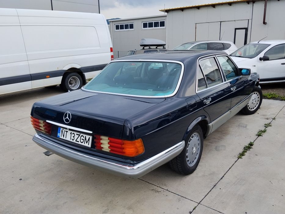 Mercedes w126/28i/manual/retro mobil/accept unele schimburi cu retro mobil