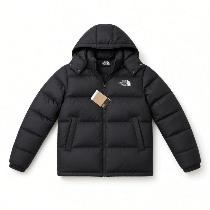 Geacă Nike puffer neagră – model hooded, calitate premium