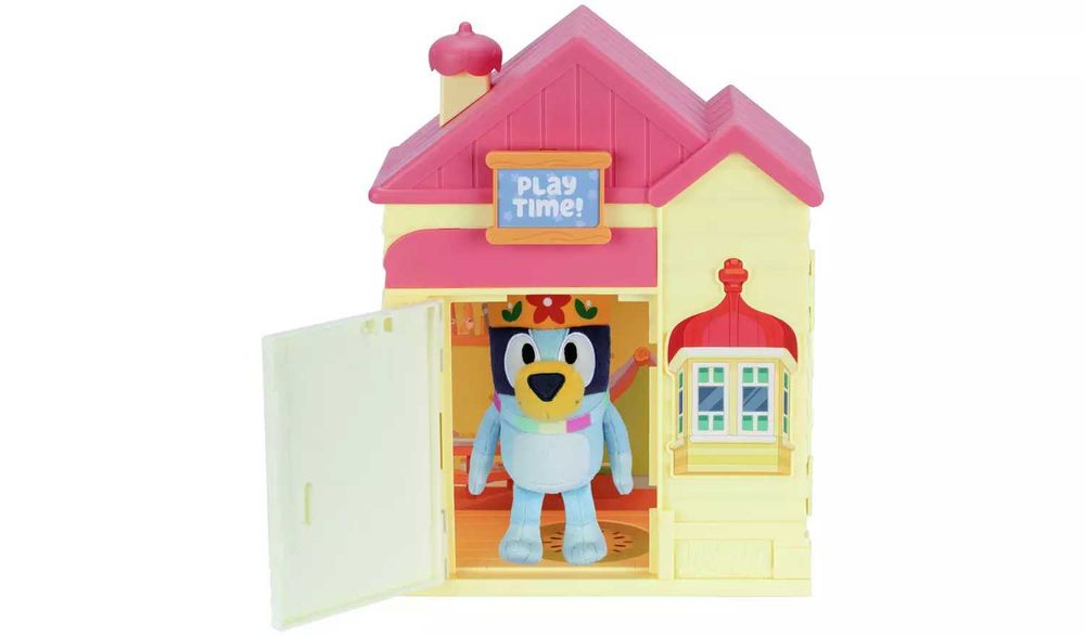 BLUEY Къщата на Блуи с фигурка плюшена играчка