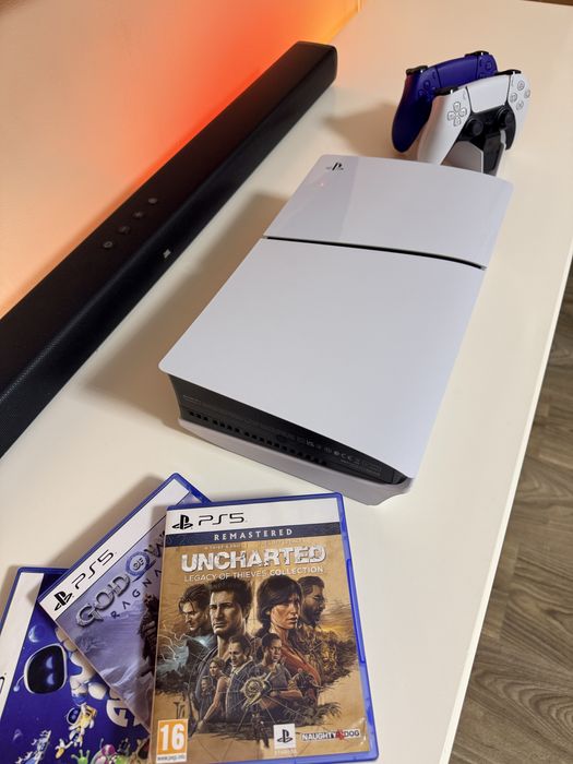 Consola playstation 5 disk, jocuri ps5, controller ps5, garantie