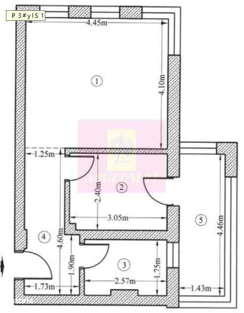 Garsonieră spațioasă cu bucătărie separată și balcon – Joy Residence