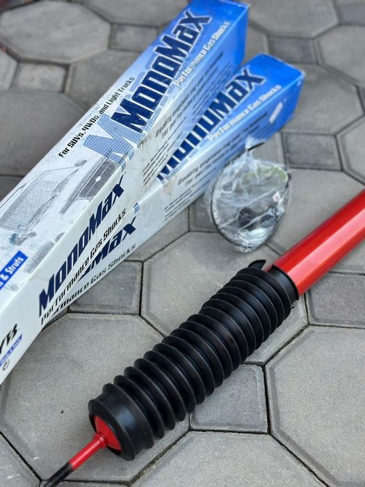 Усилинные амортизаторы на Прадо 95