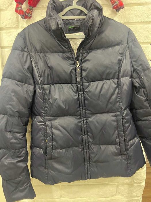 Куртка синяя benetton