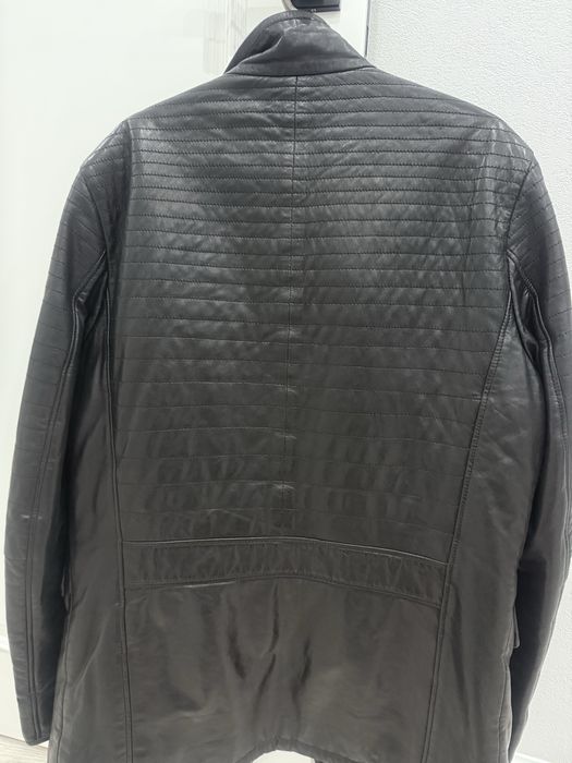 Мужская кожаная куртка