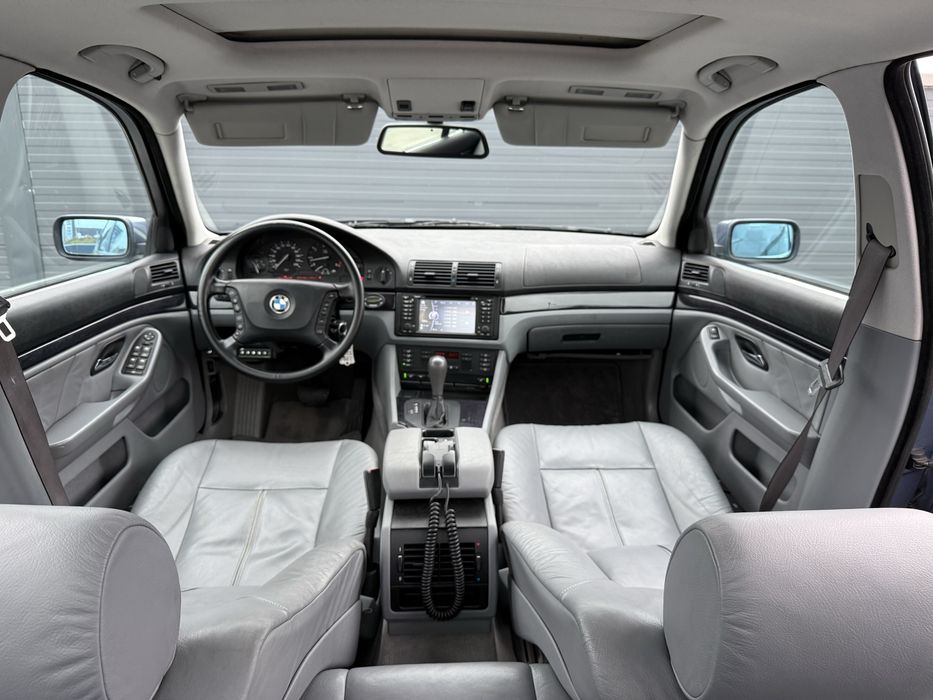 BMW Seria 5 E39 525 d 163 CP Automat Exclusiv Xenon Piele Trapa Jante