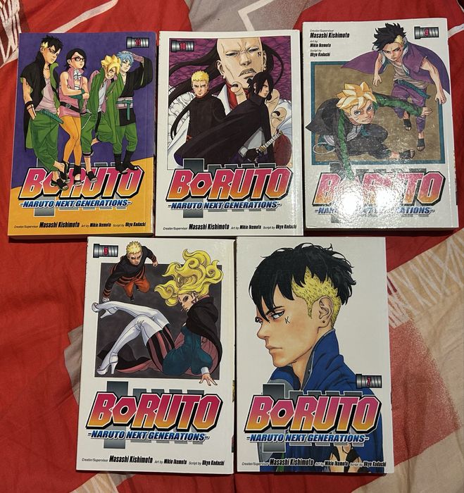 Manga Boruto, Attack on Titan