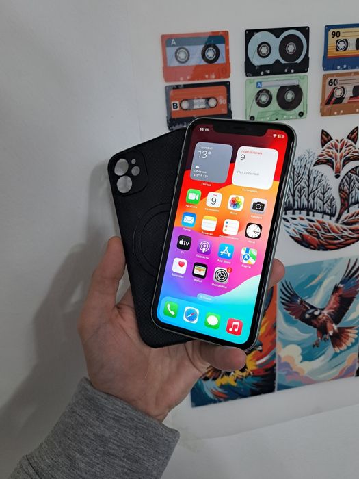 iPhone 11 память 128gb Face id ишлиди True Tone всё родное всё работае