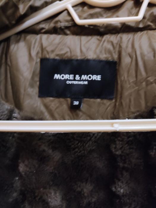 Дамско яке, цвят каки, зимно