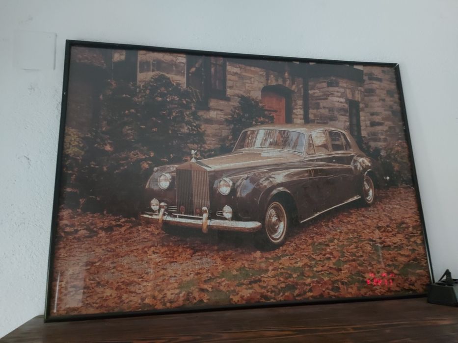 Картина- пъзел Ролс-ройс