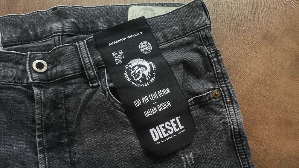 DIESEL D-EETAR STRETCH Jeans Размер 32/34 мъжки еластични дънки 44-67