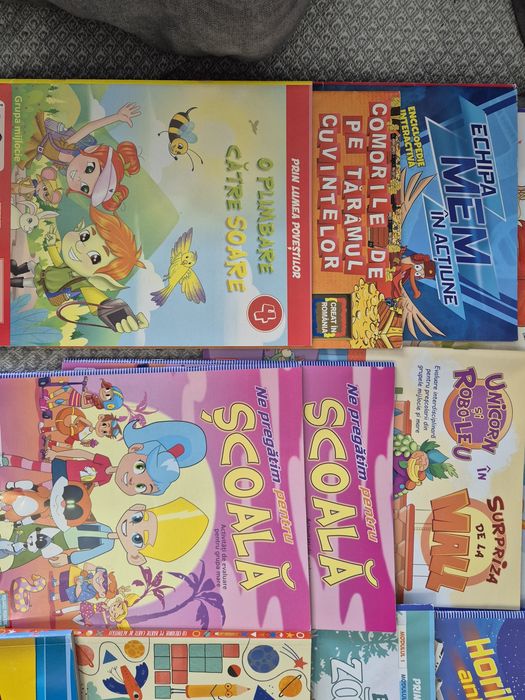 Pachet 20 materiale educaționale & cărți activități grădiniță (Editura Edu, Play-Doh)