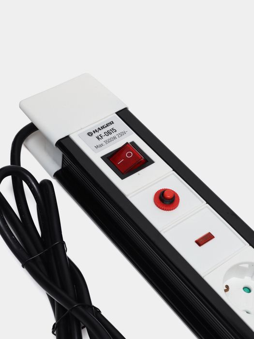 Haiger удленитель с заземлением/Model:KF-0615