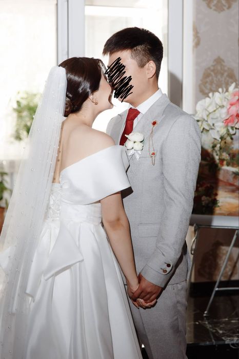 Свадебное платье рыбка-трансформер тройка