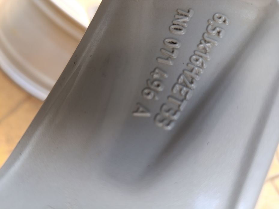 Оригинални джанти за Фолксваген 5х112 16 цола ЕТ 33, Тигуан