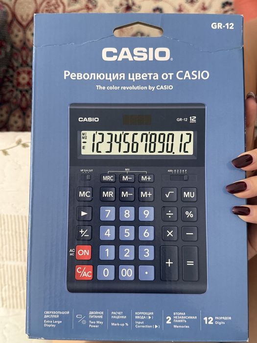 Новый калькулятор Casio
