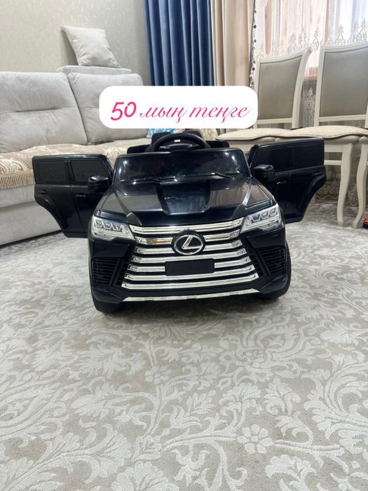 Электромашина Лексус черный детский