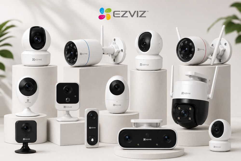 Камера Ezviz камеры видеонаблюдения kamera video kuzatuv uy дом работа