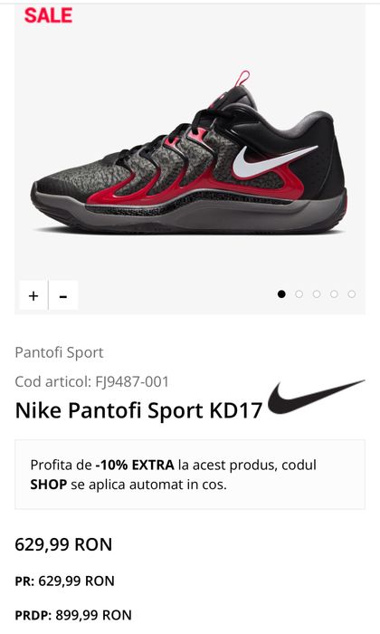 Nike Pantofi Sport KD17