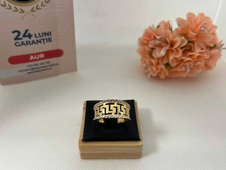 Inel aur 14K 3.74g (Ag16 Moldova b32999.3) - Garantie 2 ani!