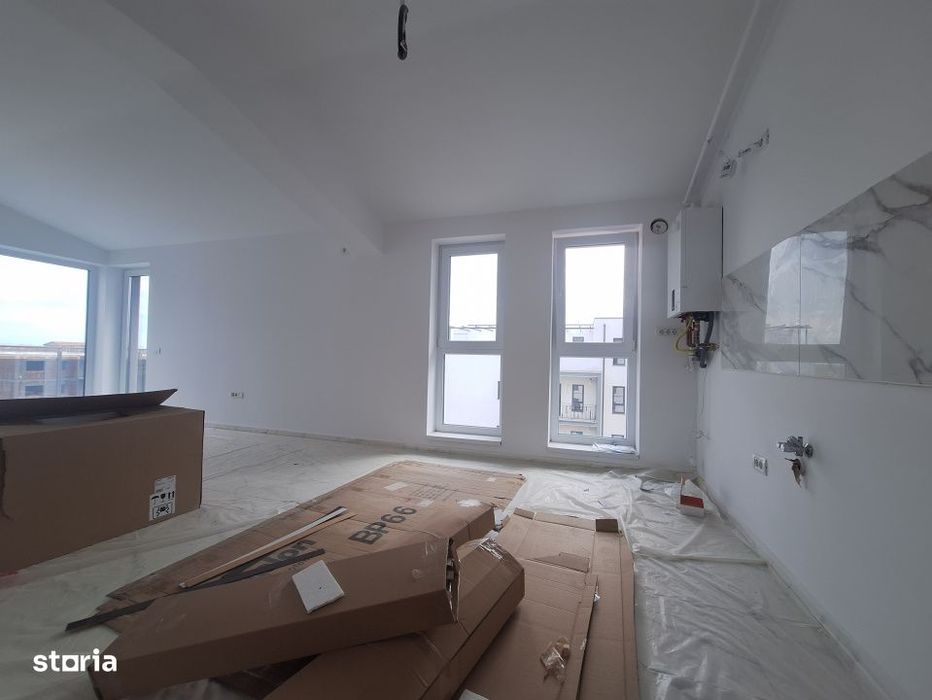 Penthouse cu 3 camere - terasa generoasa de 30 mp - Braytim