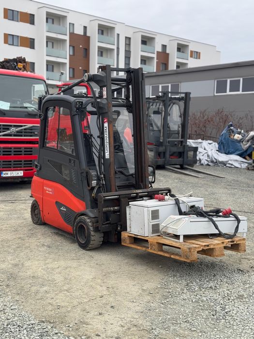 Stivuitor electric cu 2 incarcatoare Linde E20 EVO lithium an 2020