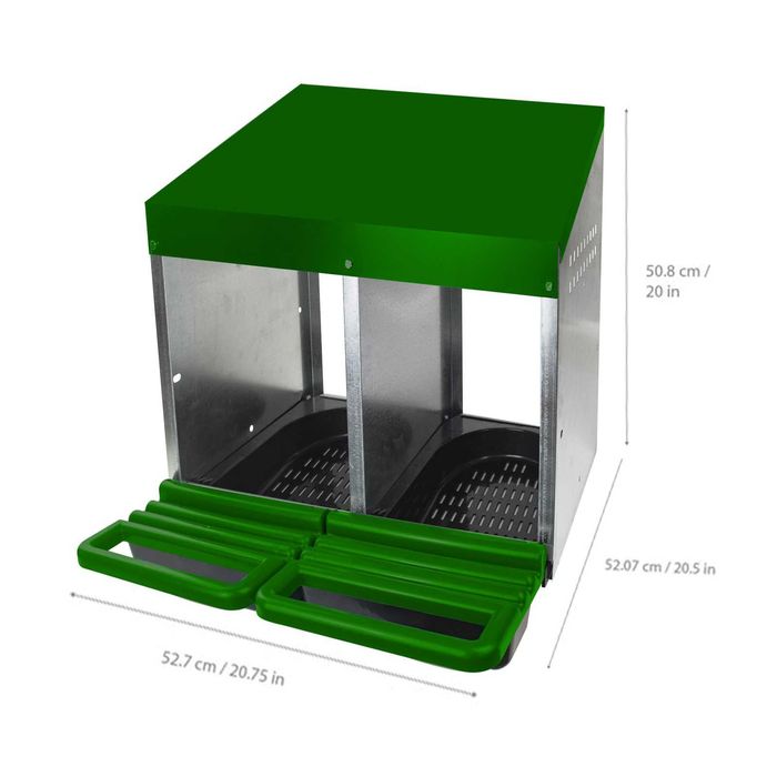 Гнездо, Полог за гнездене с колектор за яйца 1/2/3 /4 отделения
