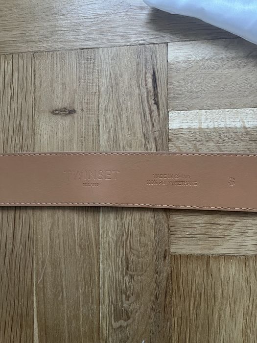 Колан с тока Twinset бежов