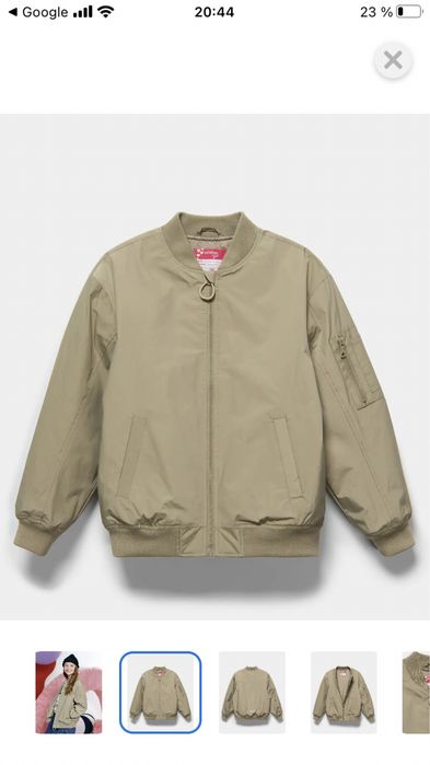 Стильная весення куртка. Бомбер 152 размер