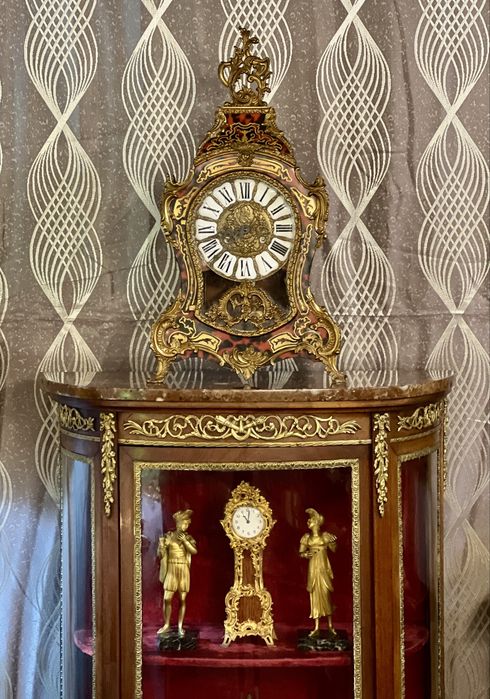 Ceas vechi stil Charles Boulle *** vintage / antic / vechi / retro ***