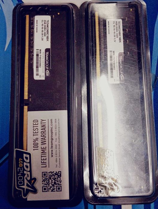 ОЗУ TeamGroup 2*4=8Gb