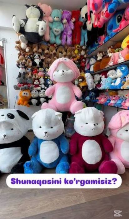 Тедди Teddi Tedi 1oo% (original yumshoq)30sm 3m narxi ozgaradi)