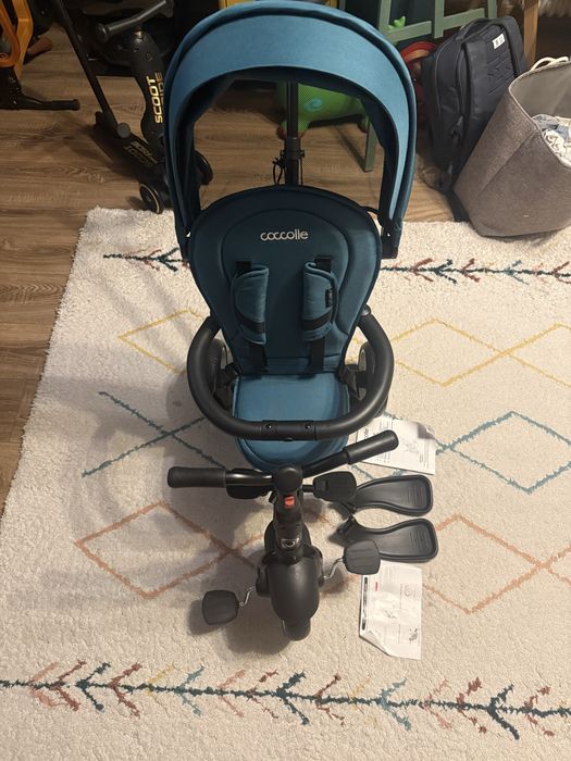Tricicletă Coccolle Spectra Plus Atlantic Blue – ca nouă, utilizată doar în casă