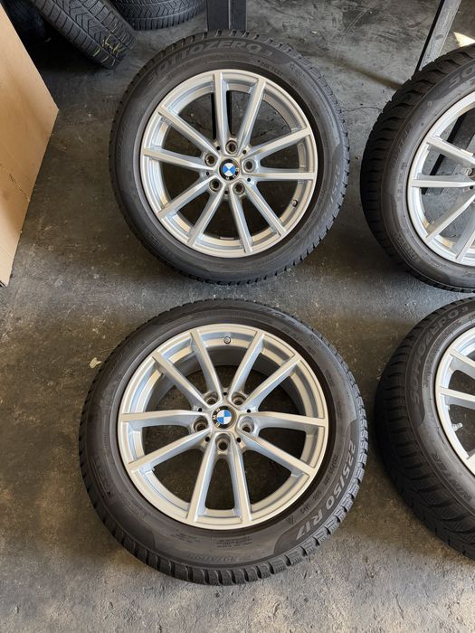 Roti Bmw Style 778 ,Seria 3 G20,G21 ,Seria 4 G22 ,G23 ,Seria 5 G30, 31 , Seria 2 G42 , X1 + anvel iarna 225/50/17 , Pirelli ,7 mm , DOT 2025 !