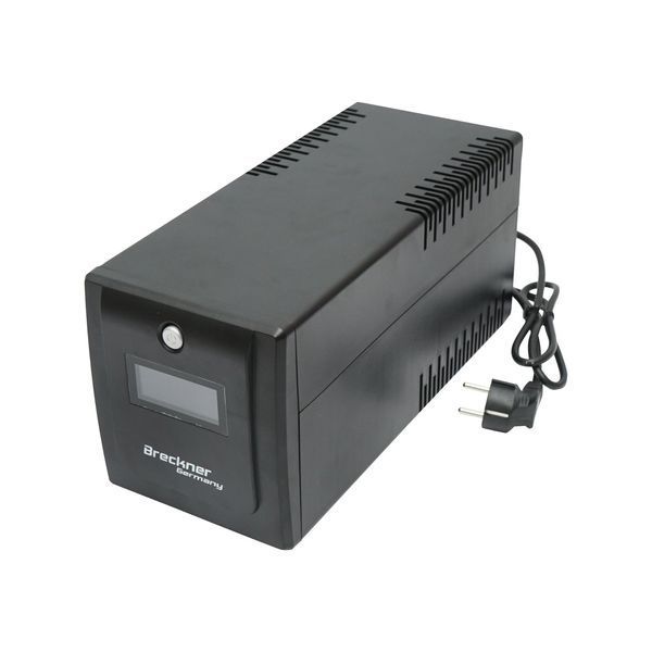 Ups устройство 1000va/600w с 2x7,5ah батерии и 4 шуко гнезда, lcd, usb