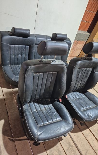 Scaune Set scaune cu piele Audi A8 D2/4D