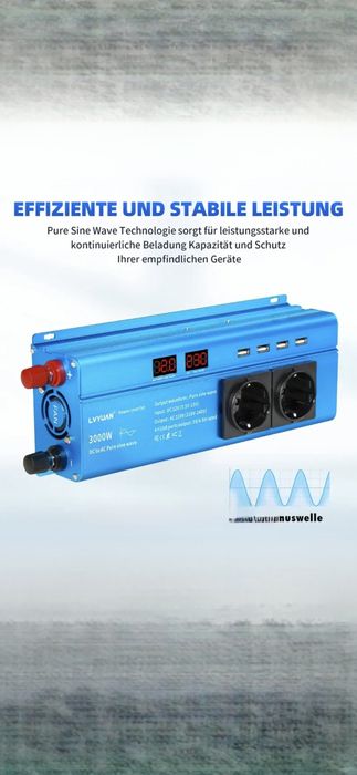 Invertor 12v 220v 1.5kw