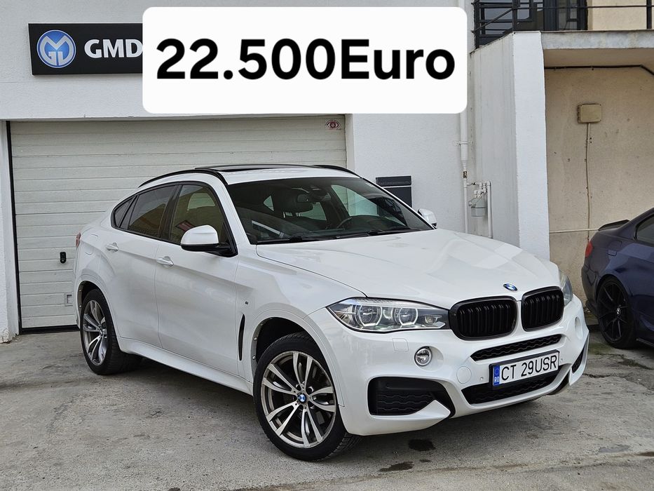 Bmw X6 / 3.0 d 313cp / Alb Perlat M Paket/ 22.5OO€