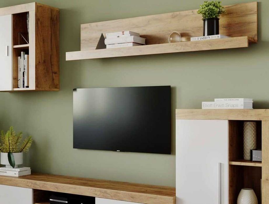 Mobila sufragerie-Living Milan C2 UNO Stejar