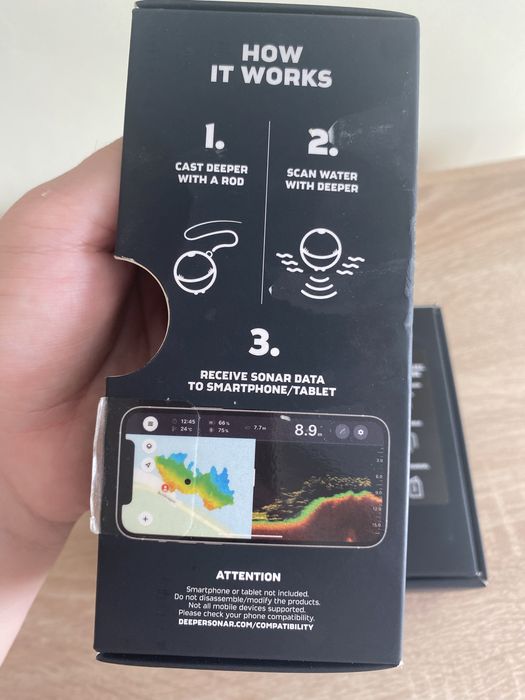Deeper PRO+ 2 Smart Castable Sonar – Sonar pentru pescuit