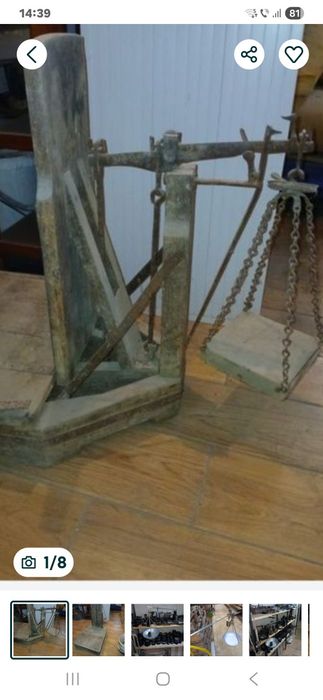 Cântar balanță vechi