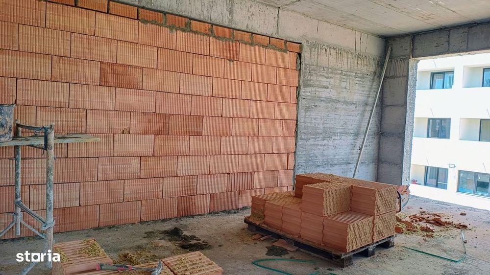 Studio nou, izolat fonic, in bloc mic cu lift Chiajna comision 0