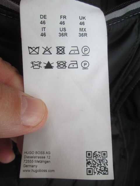 HUGO BOSS зимно ватирано мъжко яке размер DE-46 (Размер-S).