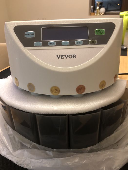 Броячна машина за евро монети.