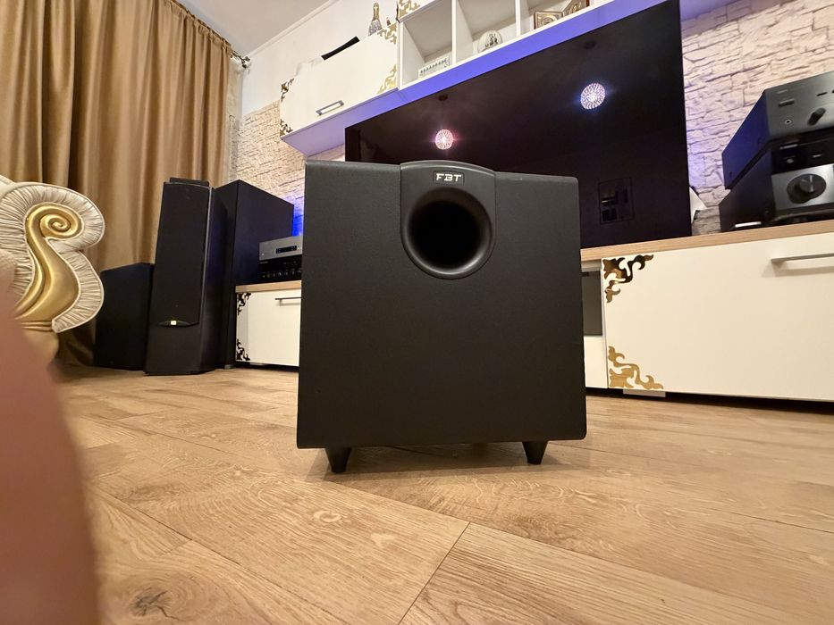 Vând Schimb  FBT Project Sub 1180A – Subwoofer activ HIGH-END | 112 dB SPL | 180 W RMS