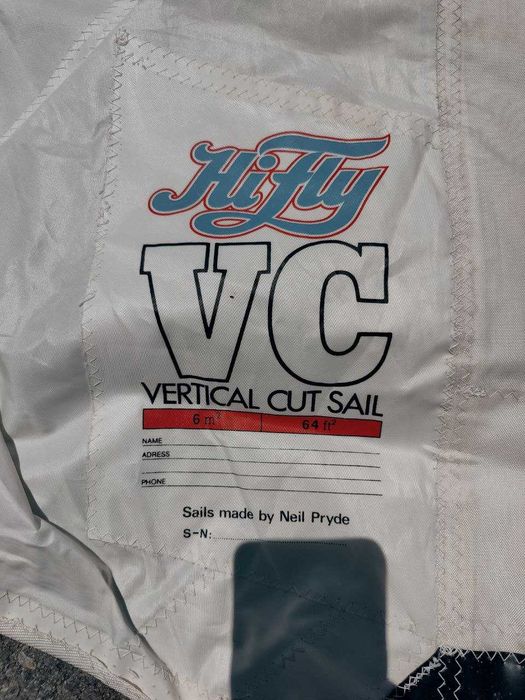 платно за ветроходна лодка/катамаран 6м2