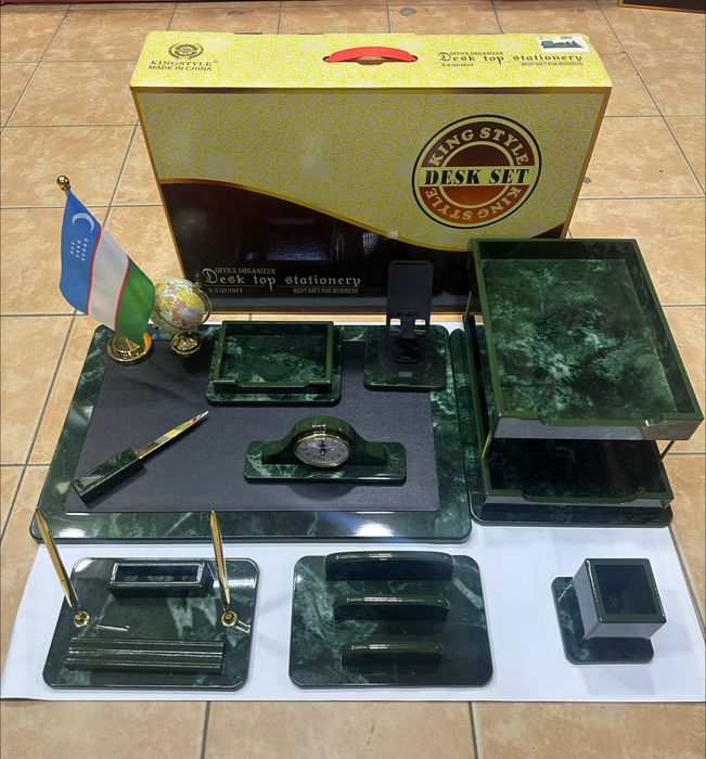 Настольный набор руководителя King Style - Элитный офисный аксессуар