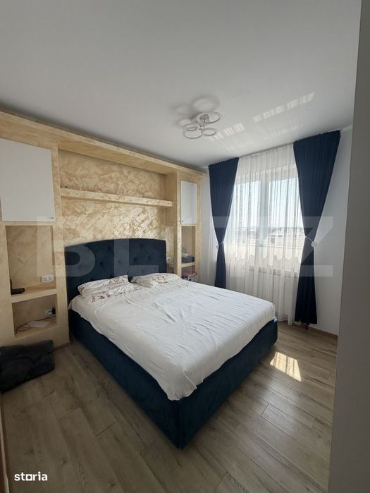 Apartament modern cu 2 camere, 51 mp, semidecomandat, zona Obcini