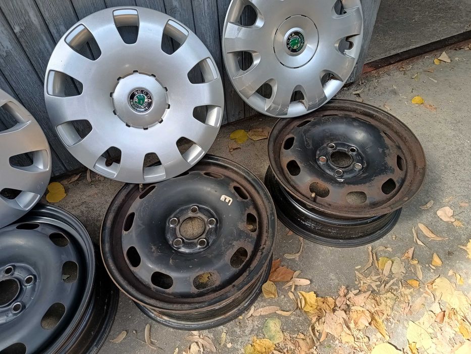 4бр. джанти 15 цола 5x100 за Skoda, VW, Audi, Seat, VAG